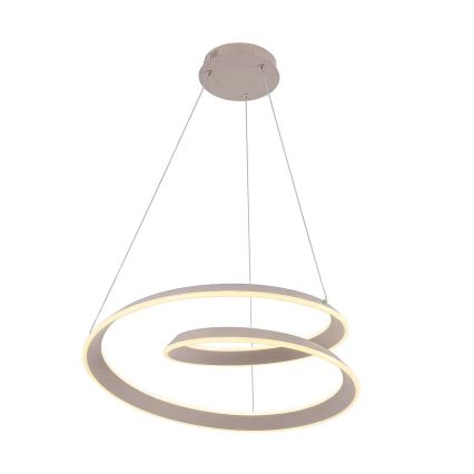 LED полилей на кабел CASHMERE LED/75W/230V Ø 60 см бежов