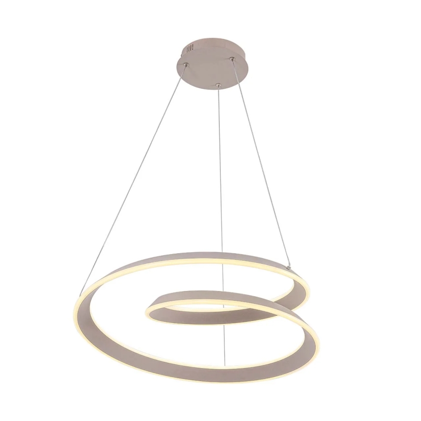 LED полилей на кабел CASHMERE LED/75W/230V Ø 60 см бежов