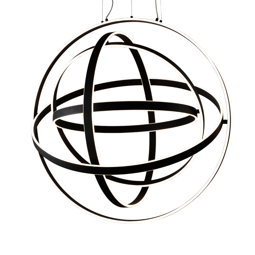 LED полилей на кабел COPERNICUS LED/260W/230V черен