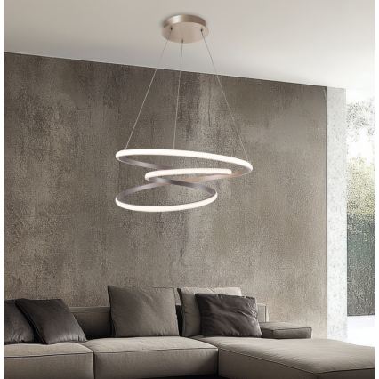 LED полилей на кабел CORT LED/40W/230V сребриста