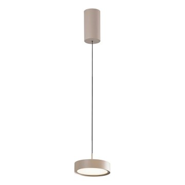 LED полилей на кабел DENVER LED/21W/230V бежов