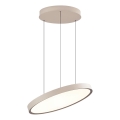 LED полилей на кабел DENVER LED/76W/230V бежов