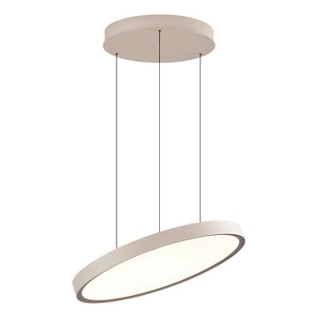 LED полилей на кабел DENVER LED/76W/230V бежов
