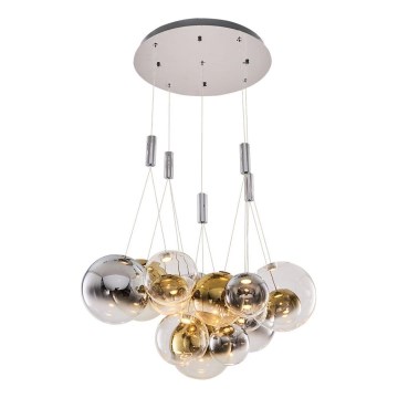 LED полилей на кабел ENNA 15xG9/5W/230V 3000K димчено/златно