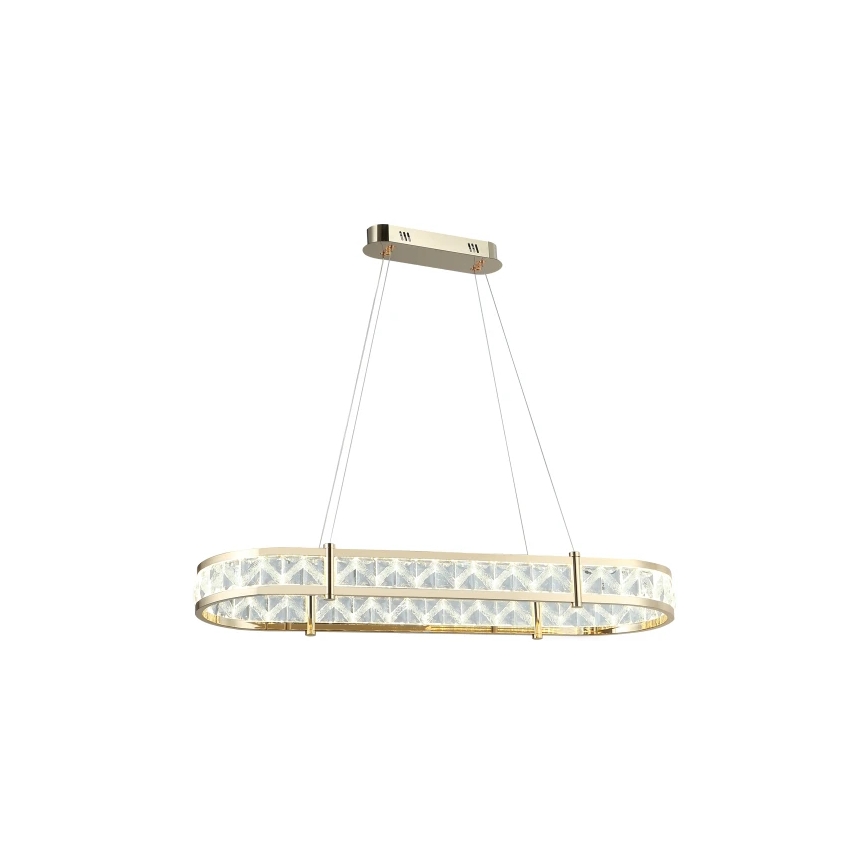 LED димируем кристален полилей на кабел ENRIQUE LED/50W//230V 3000-6000K + дистанционно управление