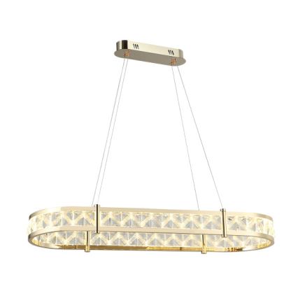LED димируем кристален полилей на кабел ENRIQUE LED/50W//230V 3000-6000K + дистанционно управление