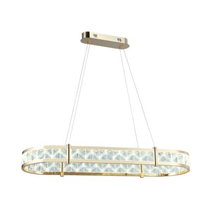 LED димируем кристален полилей на кабел ENRIQUE LED/50W//230V 3000-6000K + дистанционно управление