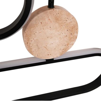 LED полилей на кабел FLORENTYNA LED/48W/230V 4000K черен/бежов