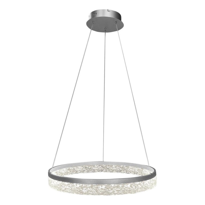 LED полилей на кабел GALA LED/25W/230V Ø 50 см, сребрист