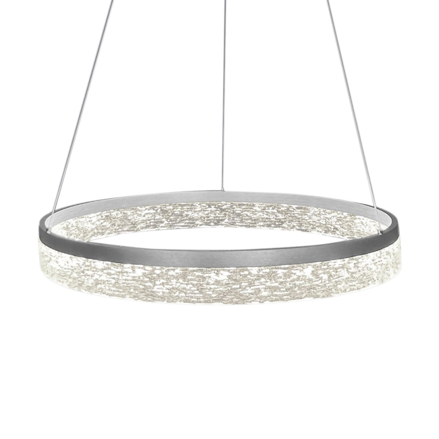 LED полилей на кабел GALA LED/25W/230V Ø 50 см, сребрист