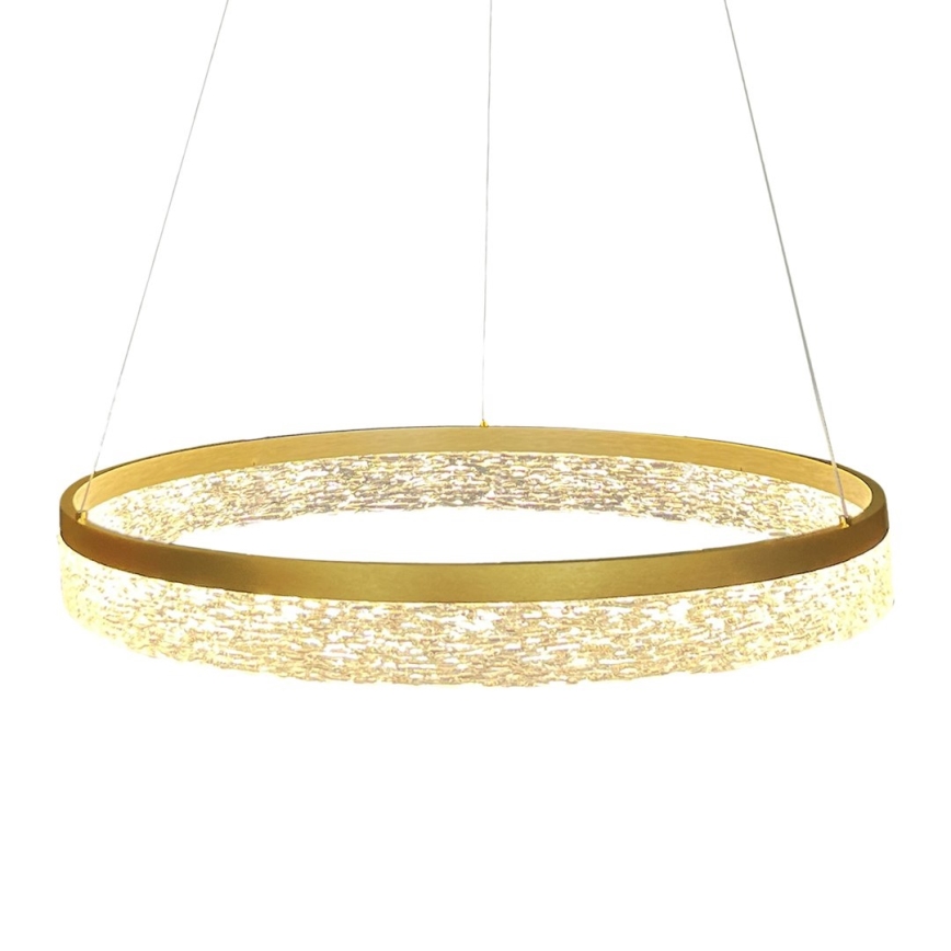 LED полилей на кабел GALA LED/25W/230V Ø 50 см златист