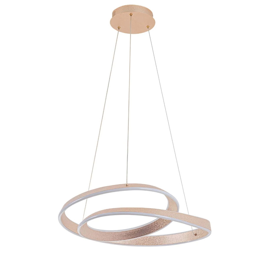 LED полилей на кабел GLOW LED/75W/230V 4000K pr. 60 cm златен