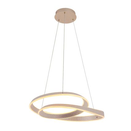 LED полилей на кабел GLOW LED/75W/230V 4000K pr. 60 cm златен
