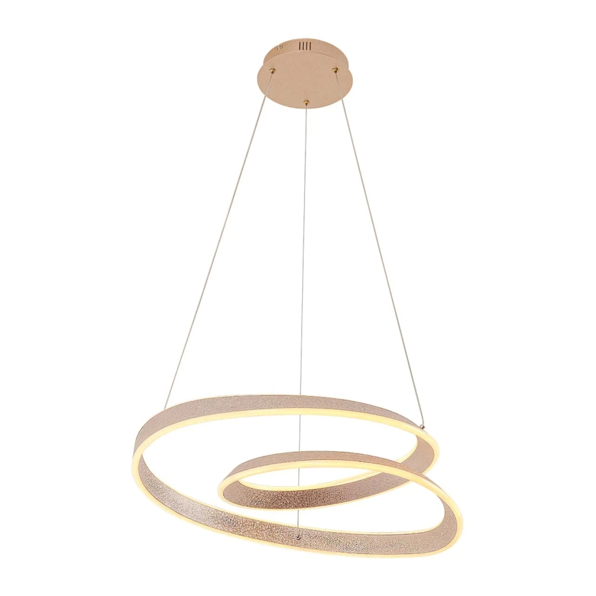 LED полилей на кабел GLOW LED/75W/230V 4000K pr. 60 cm златен