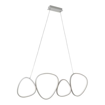 LED полилей на кабел HELIX LED/50W/230V сребрист