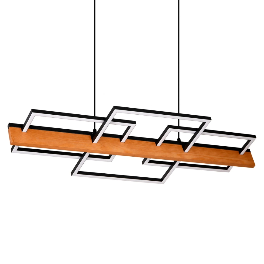 LED полилей на кабел LARYSA LED/35W/230V, борова дървесина