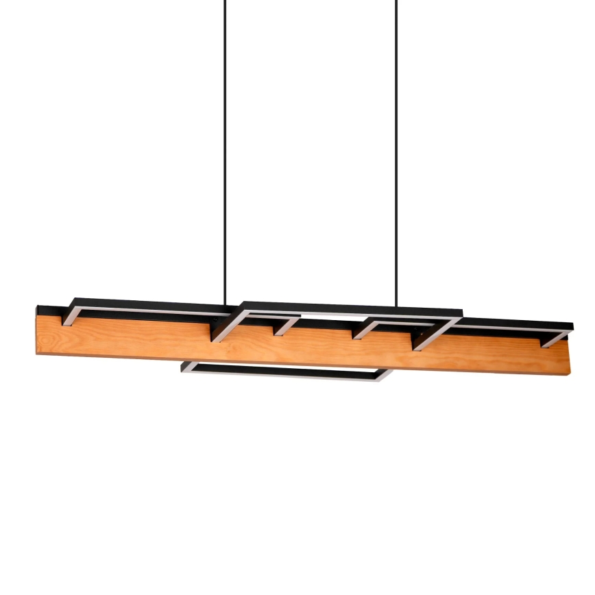 LED полилей на кабел LARYSA LED/35W/230V, борова дървесина