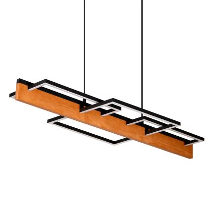 LED полилей на кабел LARYSA LED/35W/230V, борова дървесина