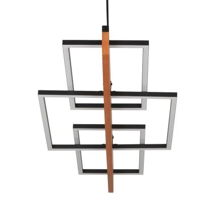 LED полилей на кабел LARYSA LED/35W/230V, борова дървесина