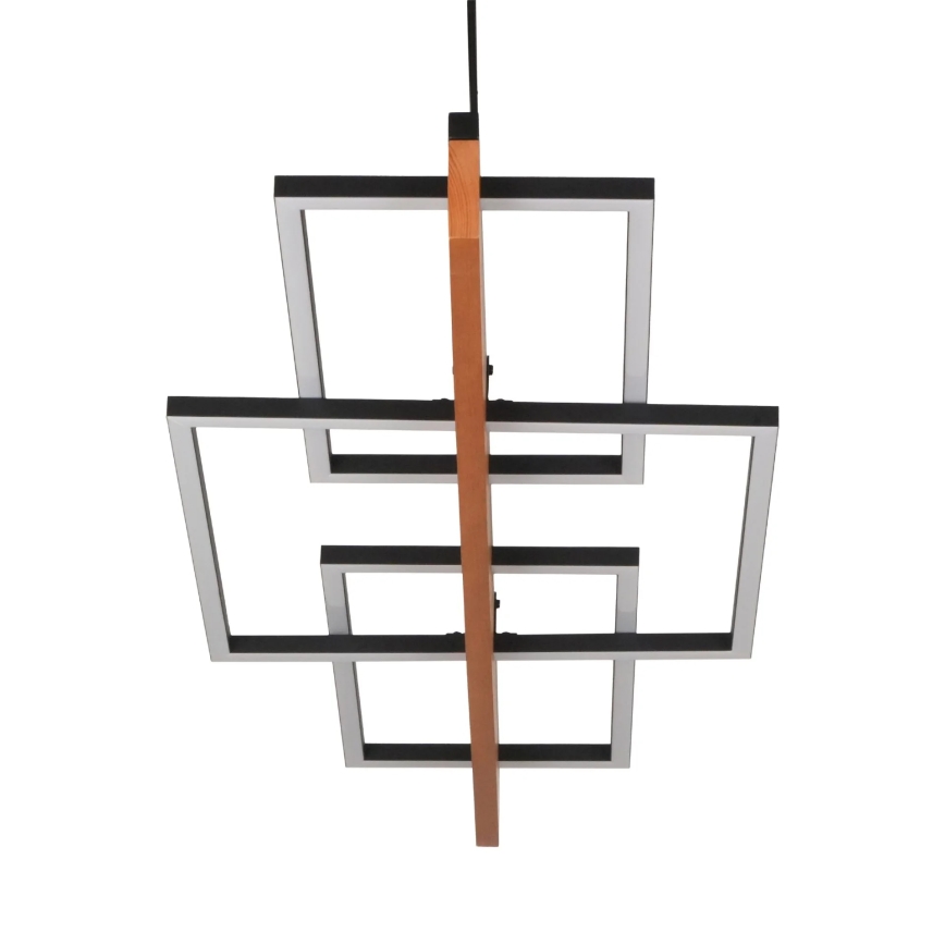 LED полилей на кабел LARYSA LED/35W/230V, борова дървесина