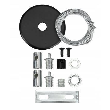 LED полилей на кабел LED/44W/230V 3000K 120 cm черен