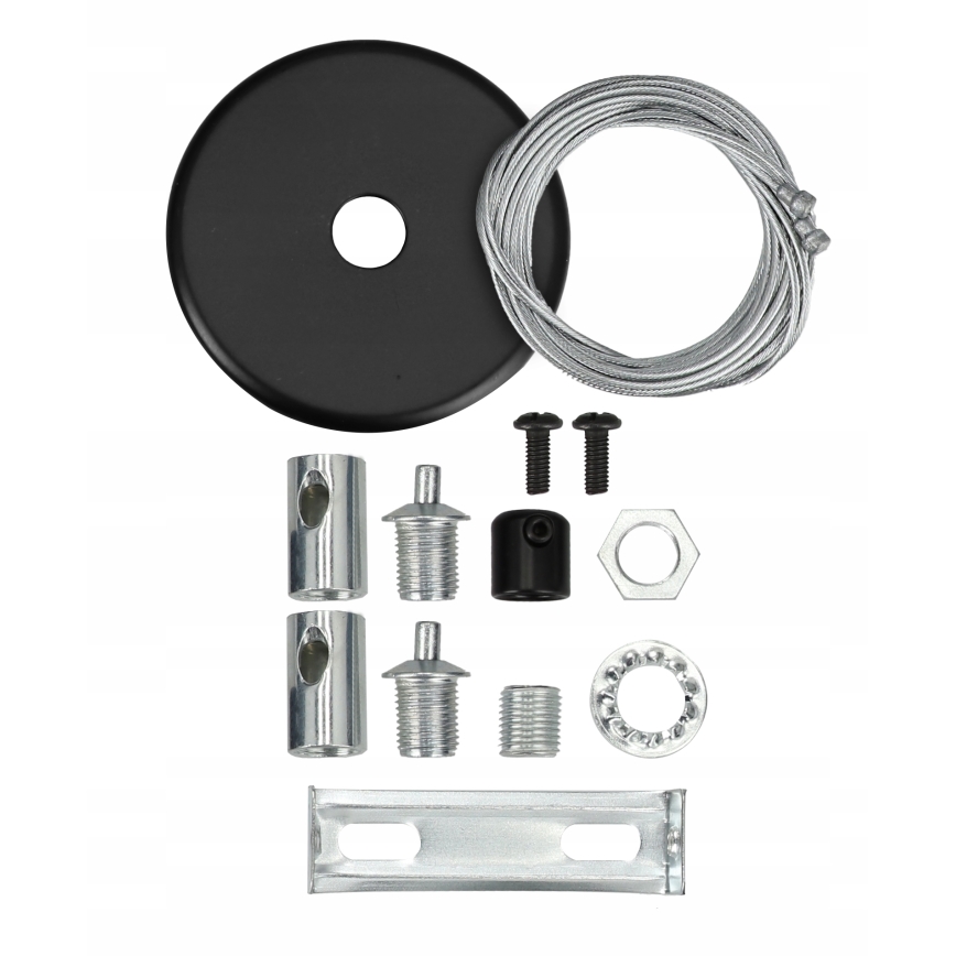 LED полилей на кабел LED/44W/230V 3000K 120 cm черен