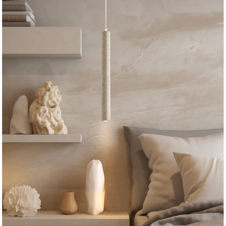 LED полилей на кабел LEONARD LED/7W/230V бежов