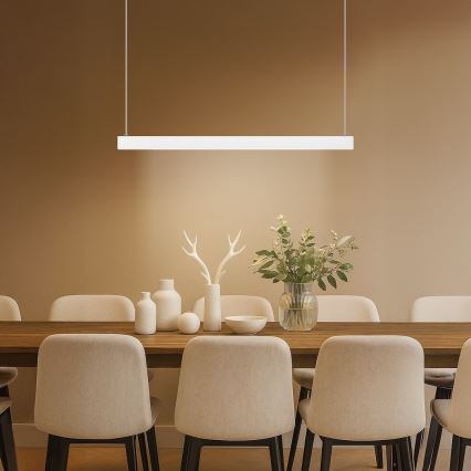 LED полилей на кабел LINEA LED/36W/230V 3000/4000/5700K CRI 90 бял