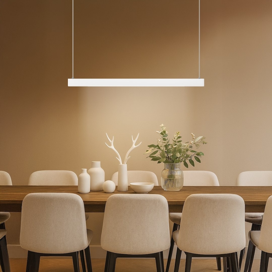 LED полилей на кабел LINEA LED/36W/230V 3000/4000/5700K CRI 90 бял