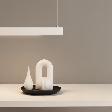 LED полилей на кабел LINEA LED/36W/230V 3000/4000/5700K CRI 90 бял