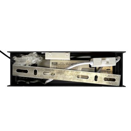 LED полилей на кабел LINEA LED/36W/230V 3000/4000/5700K CRI 90 черен