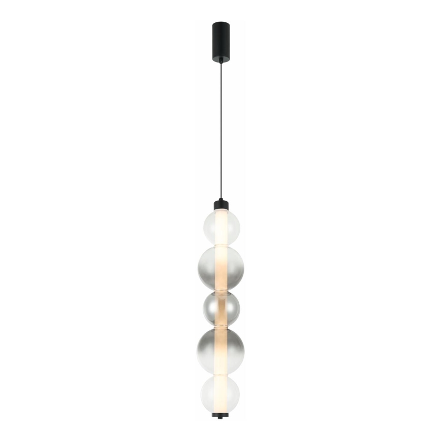LED полилей на кабел LUMMI LED/19W/230V черен/опушен