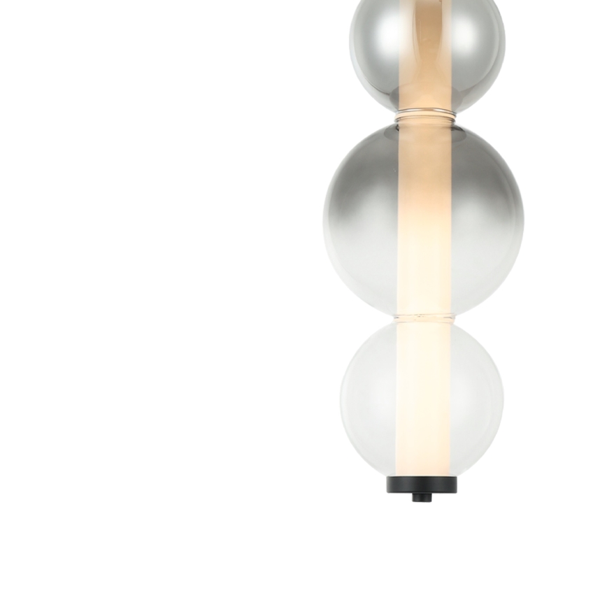 LED полилей на кабел LUMMI LED/19W/230V черен/опушен