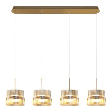 LED полилей на кабел LUXE LED/46W/230V месинг