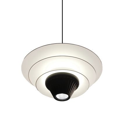 LED полилей на кабел MANLEY LED/5W/230V черен/бял
