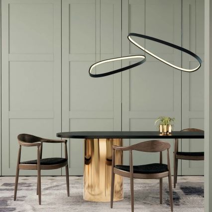 LED полилей на кабел MICHELLE LED/48W/230V 4000K черен