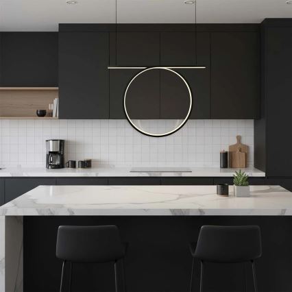 LED полилей на кабел ODETTA LED/30W/230V 4000K черен