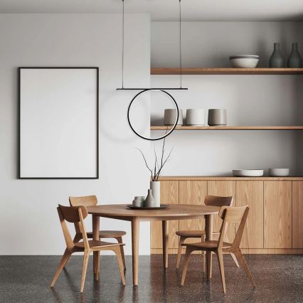 LED полилей на кабел ODETTA LED/30W/230V 4000K черен