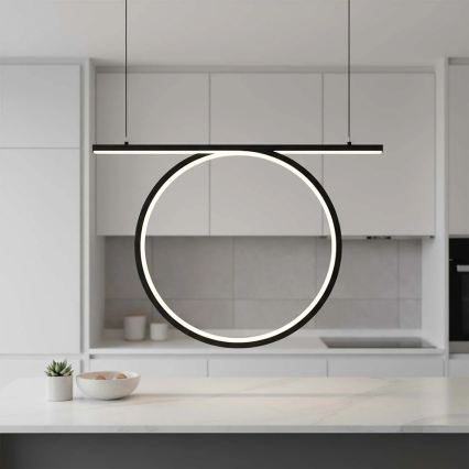 LED полилей на кабел ODETTA LED/30W/230V 4000K черен