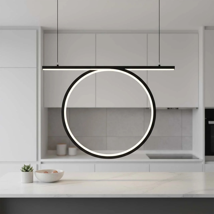 LED полилей на кабел ODETTA LED/30W/230V 4000K черен