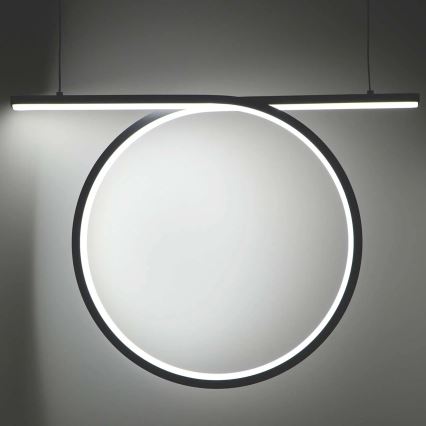 LED полилей на кабел ODETTA LED/30W/230V 4000K черен