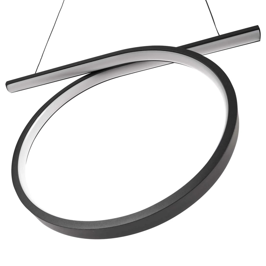 LED полилей на кабел ODETTA LED/30W/230V 4000K черен