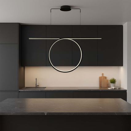 LED полилей на кабел ODETTA LED/42W/230V 4000K черен