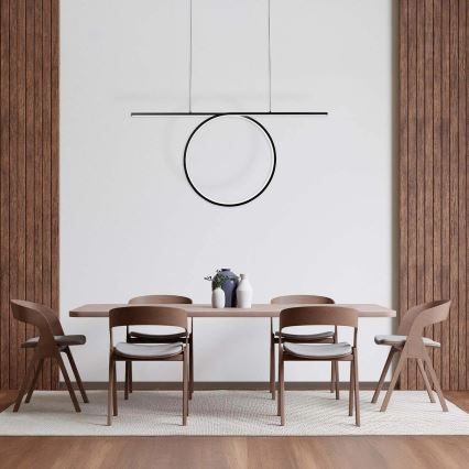 LED полилей на кабел ODETTA LED/42W/230V 4000K черен