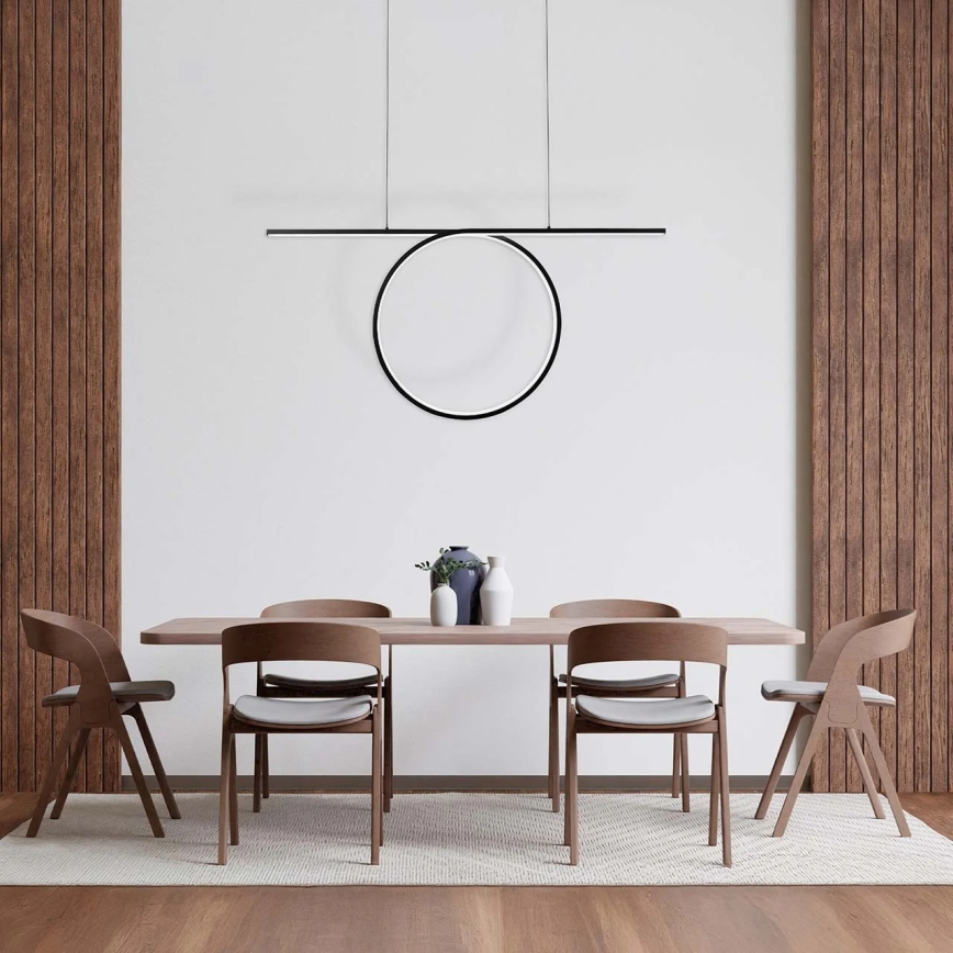 LED полилей на кабел ODETTA LED/42W/230V 4000K черен