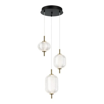 LED полилей на кабел PELLUCID LED/20W/230V бронзов/черен