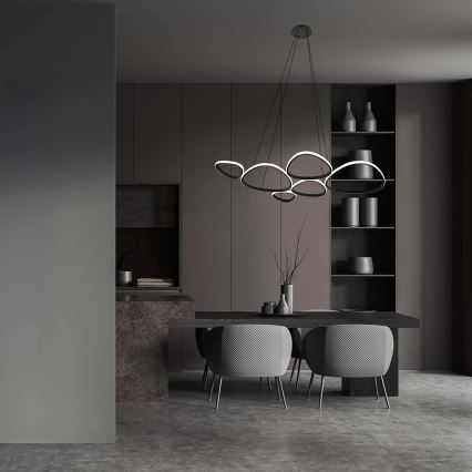 LED полилей на кабел PETRA LED/58W/230V 4000K черен