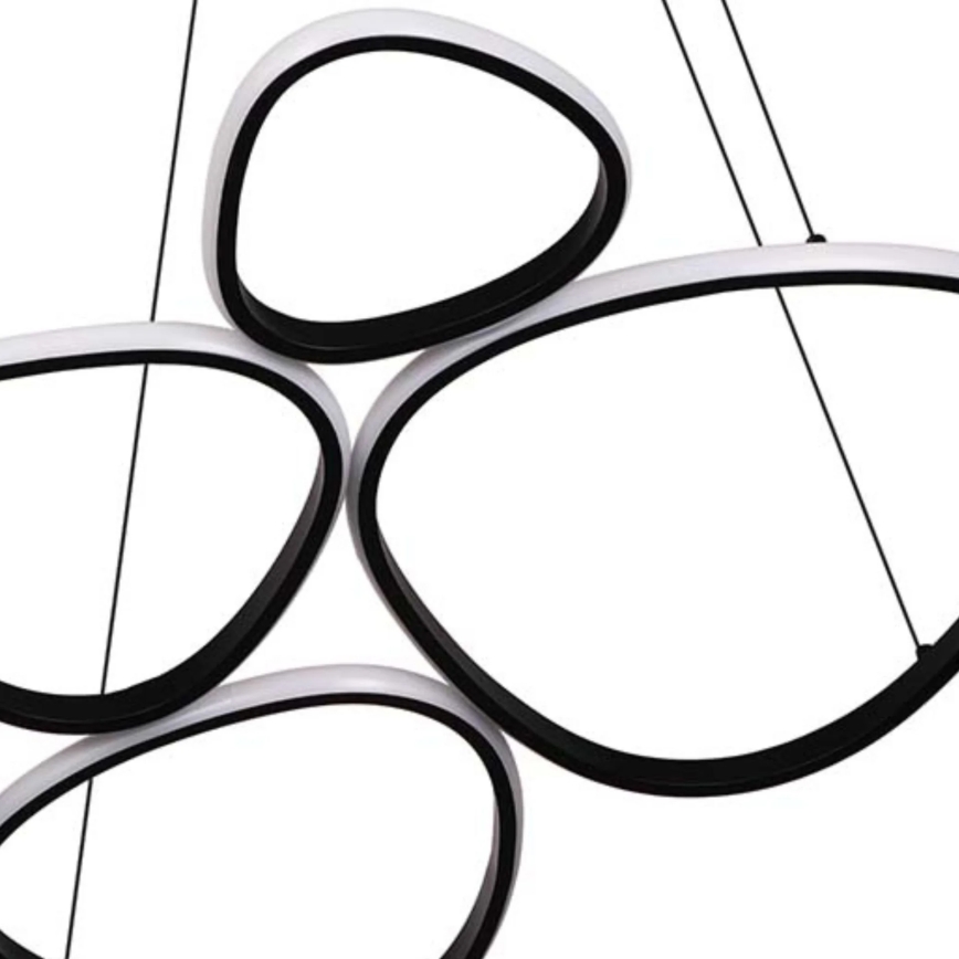 LED полилей на кабел PETRA LED/58W/230V 4000K черен