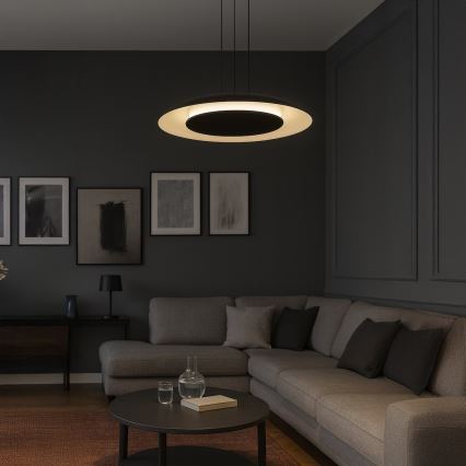 LED полилей на кабел PIATTINO LED/30W/230V 2700/3200/4000K pr. 40 cm черен