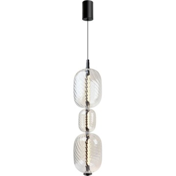 LED полилей на кабел PLAYA LED/12W/230V черен